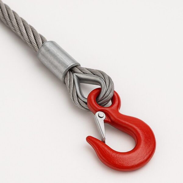 Трос буксировочный стальной StropExpert